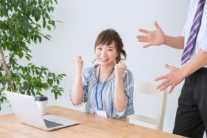 褒められるとその気になる